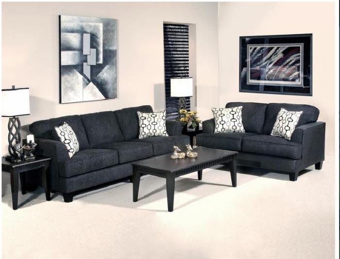 Frankfort Warehouse Ky Serta Upholstery Serta Upholstery Soprano Ebony Sofa Hughes Furniture